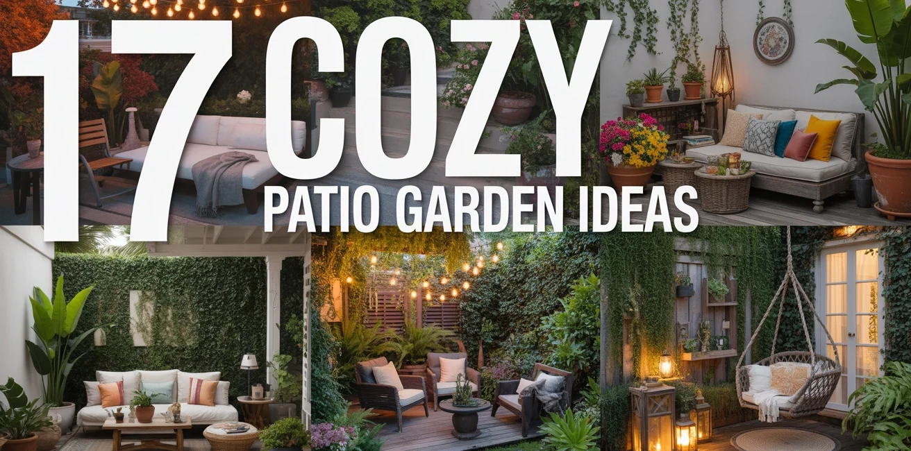 Cozy Patio Garden Ideas