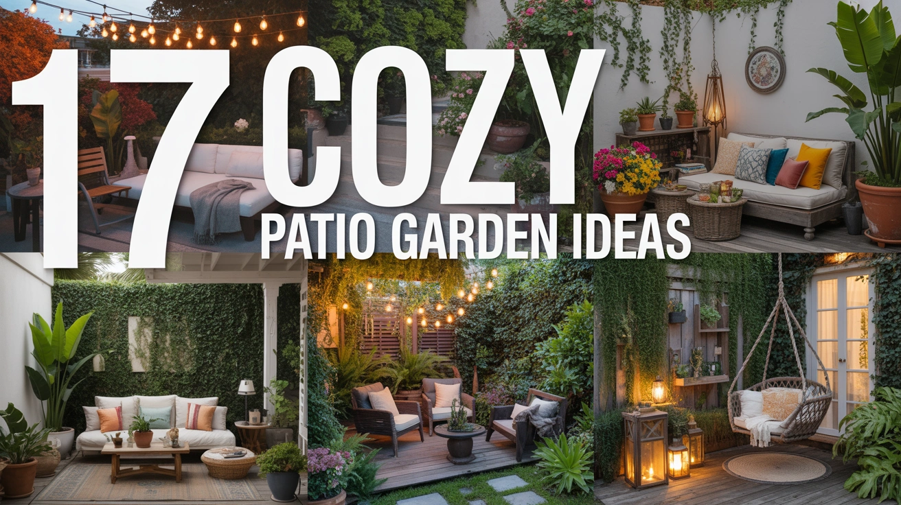 Cozy Patio Garden Ideas