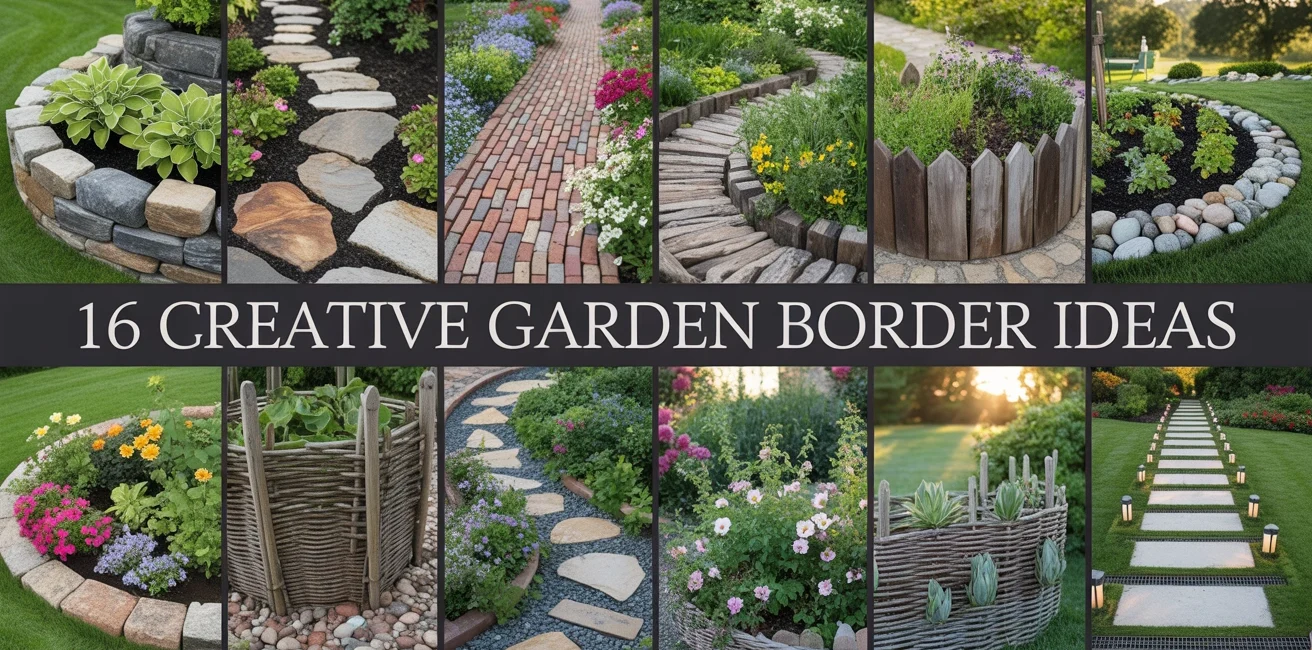 Creative Garden Border Ideas