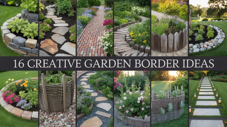Creative Garden Border Ideas