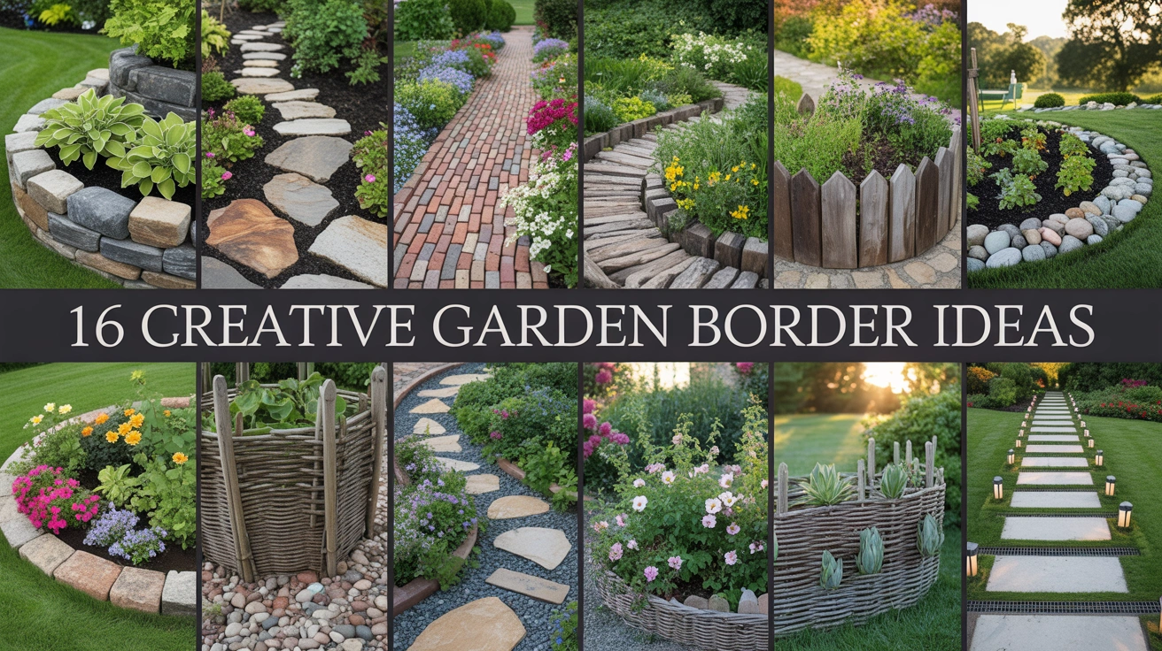 Creative Garden Border Ideas