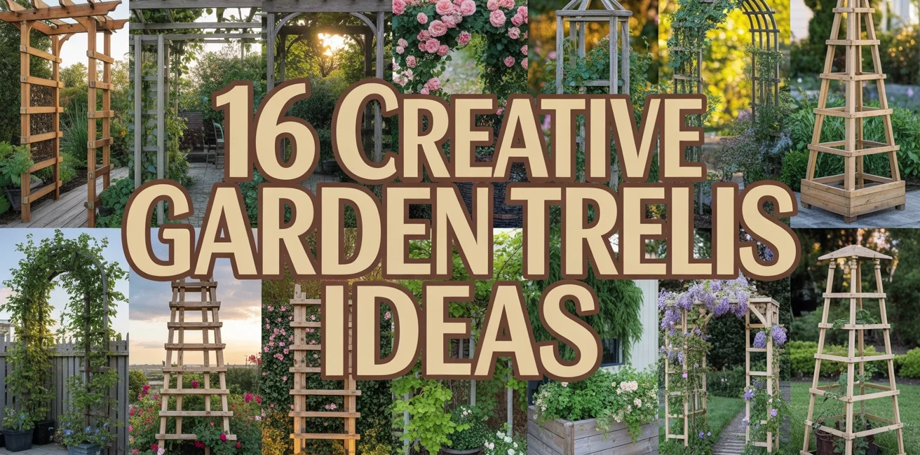 Creative Garden Trellis Ideas