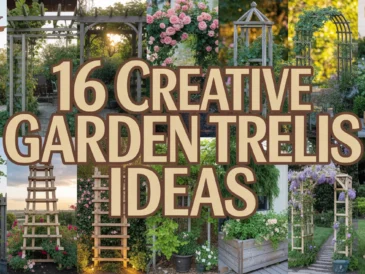 Creative Garden Trellis Ideas