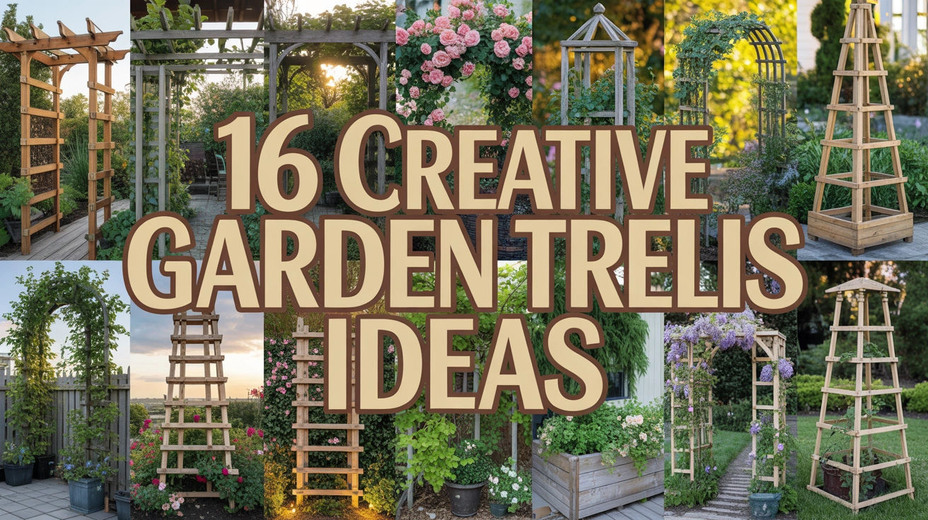 Creative Garden Trellis Ideas