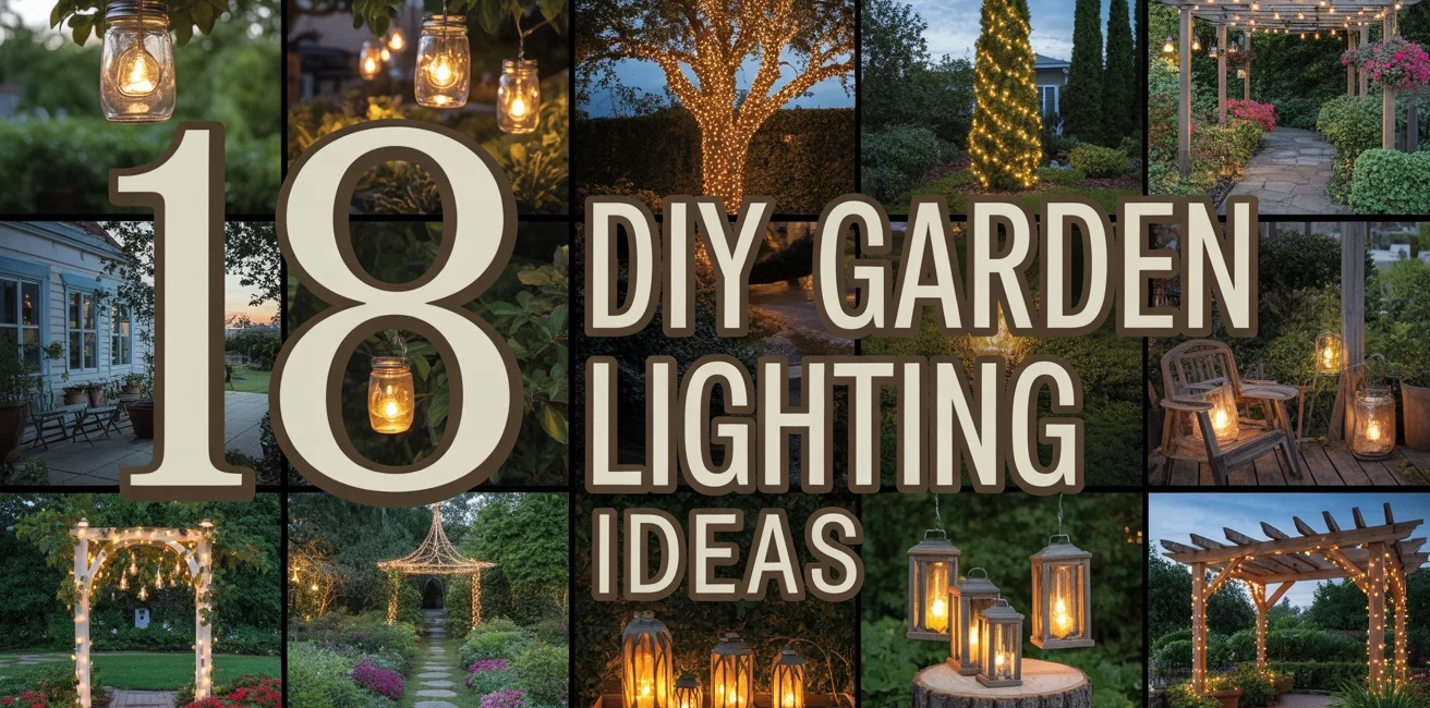 DIY Garden Lighting Ideas
