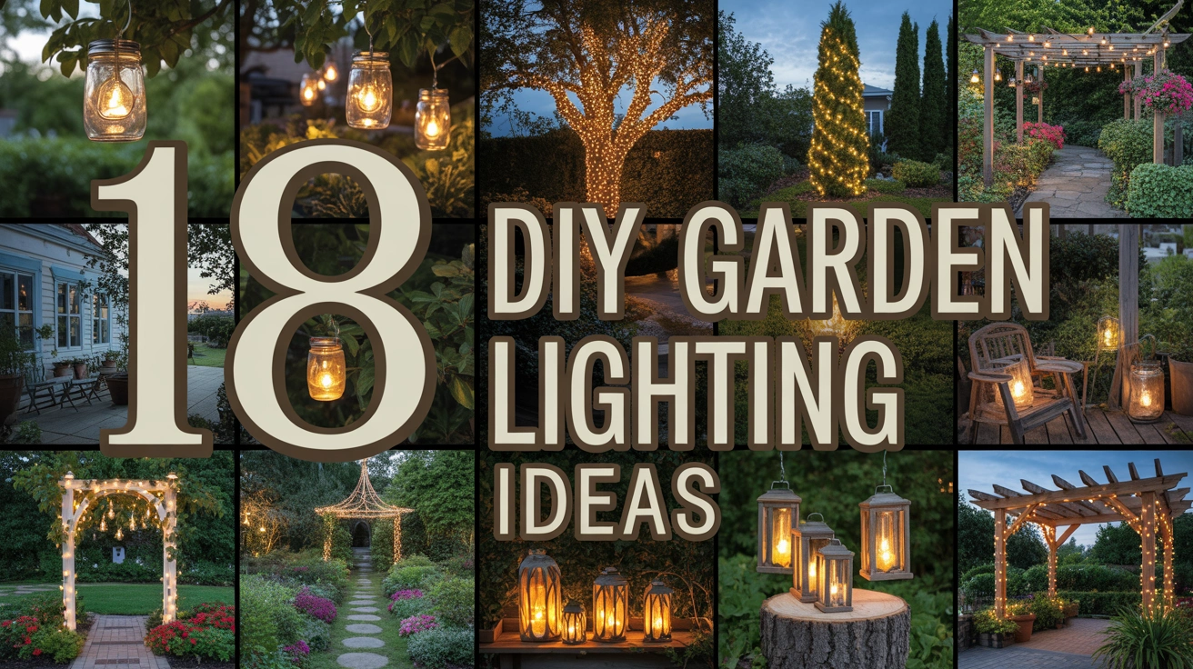 DIY Garden Lighting Ideas