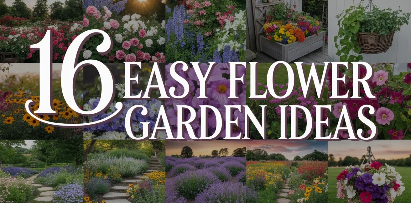 Easy Flower Garden Ideas