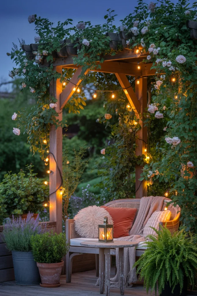 Fairy Light Garden Decor