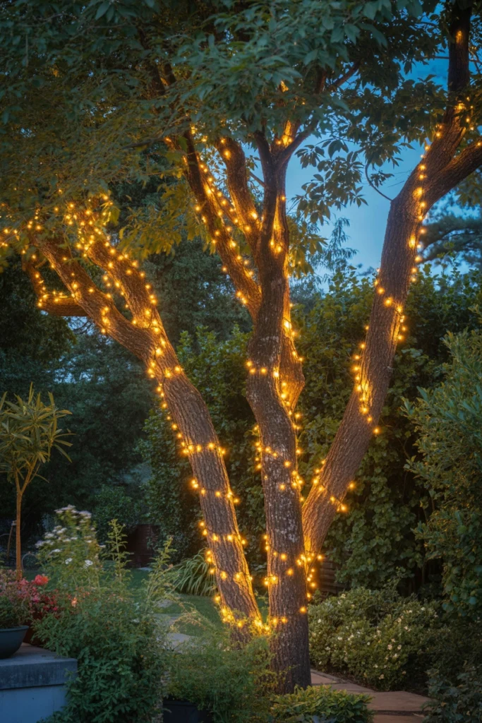 Fairy Light Garden Trees