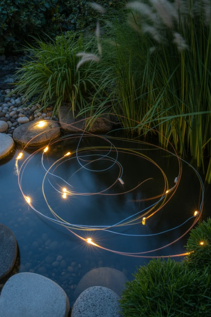 Floating Pond Lights