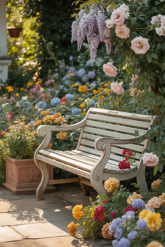 Garden Bench Retreat