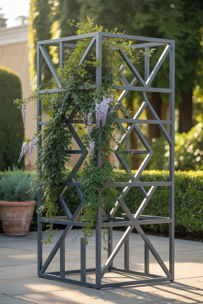 Geometric Trellis Wall
