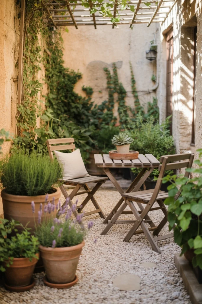 Gravel Courtyard Garden