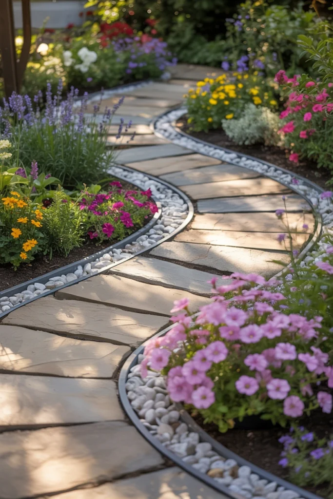 Gravel Garden Border