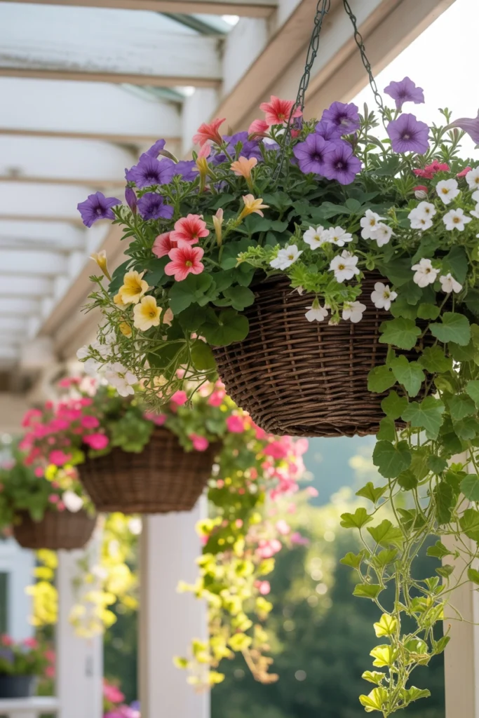 Hanging Basket Flower Garden