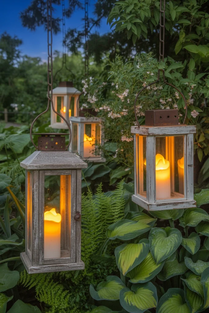 Hanging Lantern Garden Decor