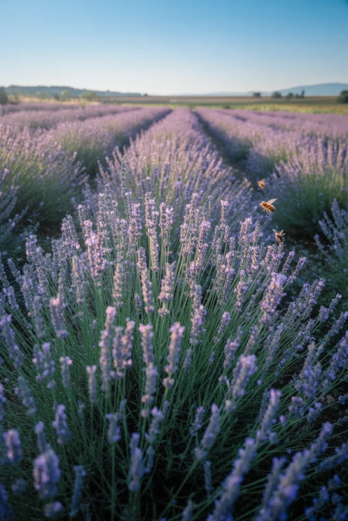 Lavender Flower Garden