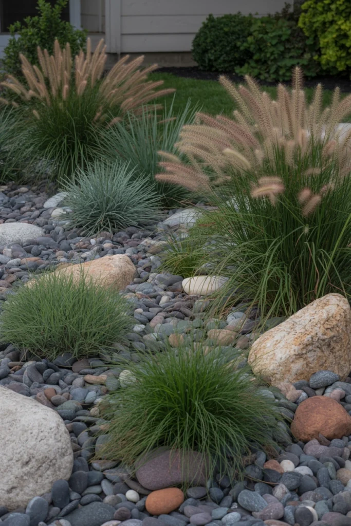 Modern Minimal Rock Garden