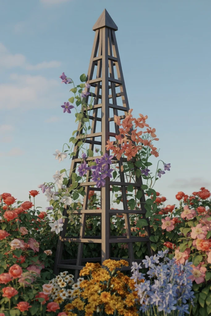 Obelisk Garden Trellis