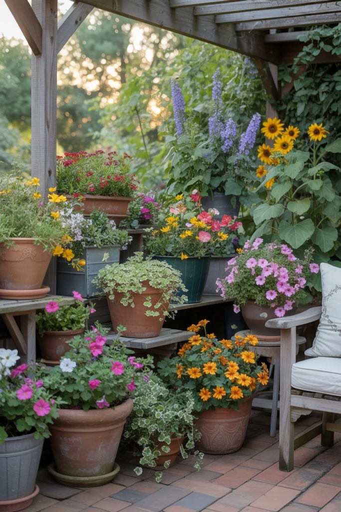 Patio Flower Garden