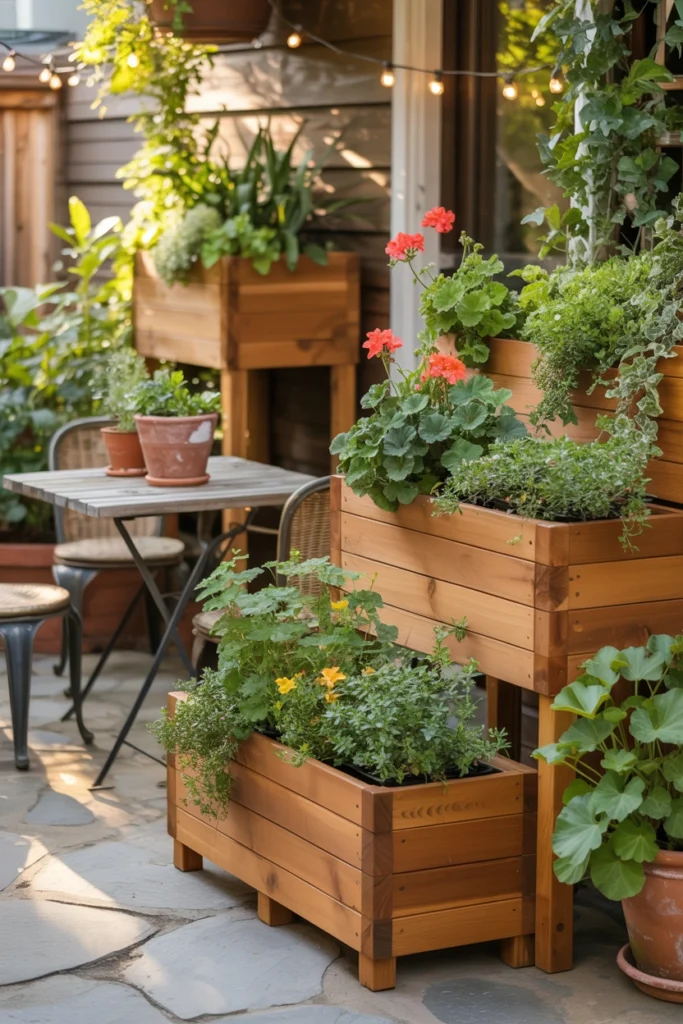 Patio Planter Box Garden