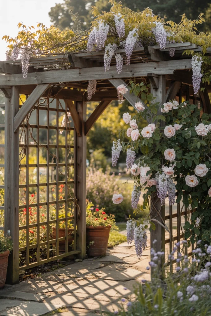 Pergola Trellis Combination