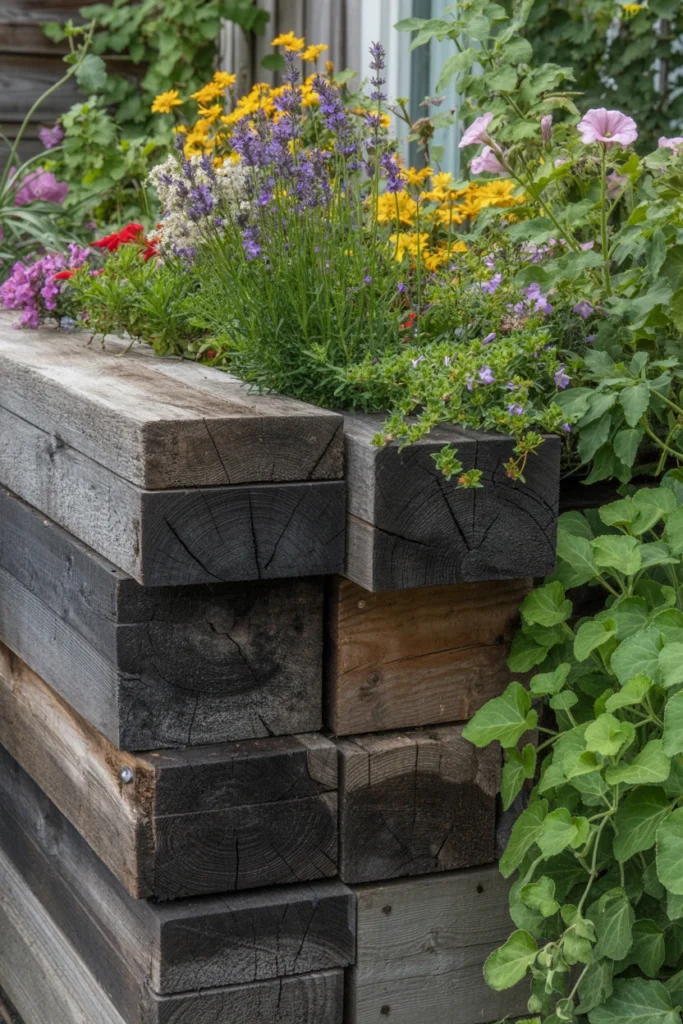 Railway Sleeper Border