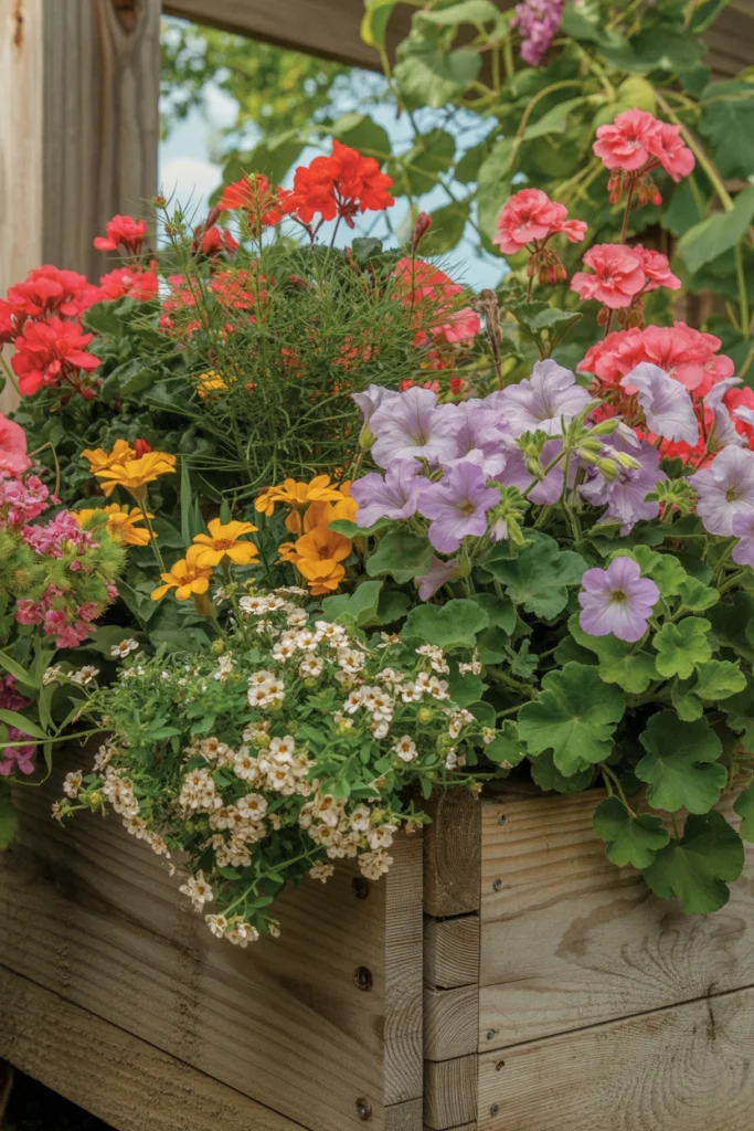 Raised Flower Bed Box