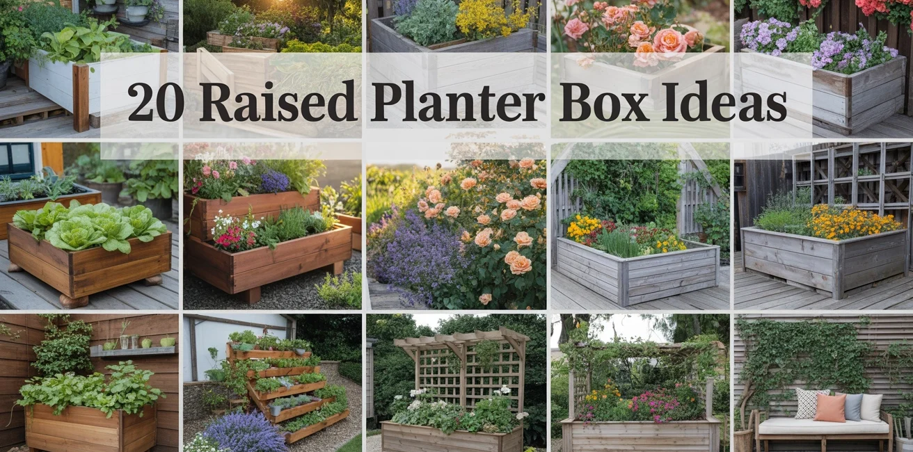 Raised Planter Box Ideas