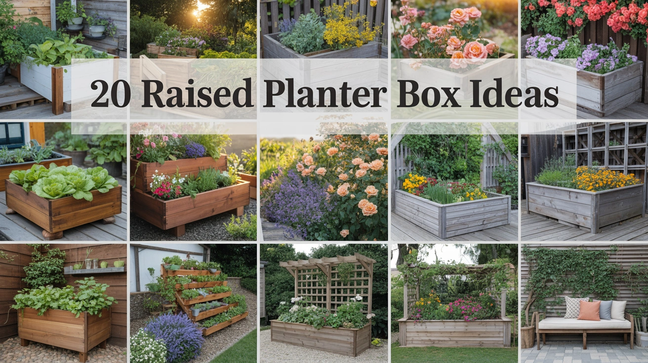 Raised Planter Box Ideas