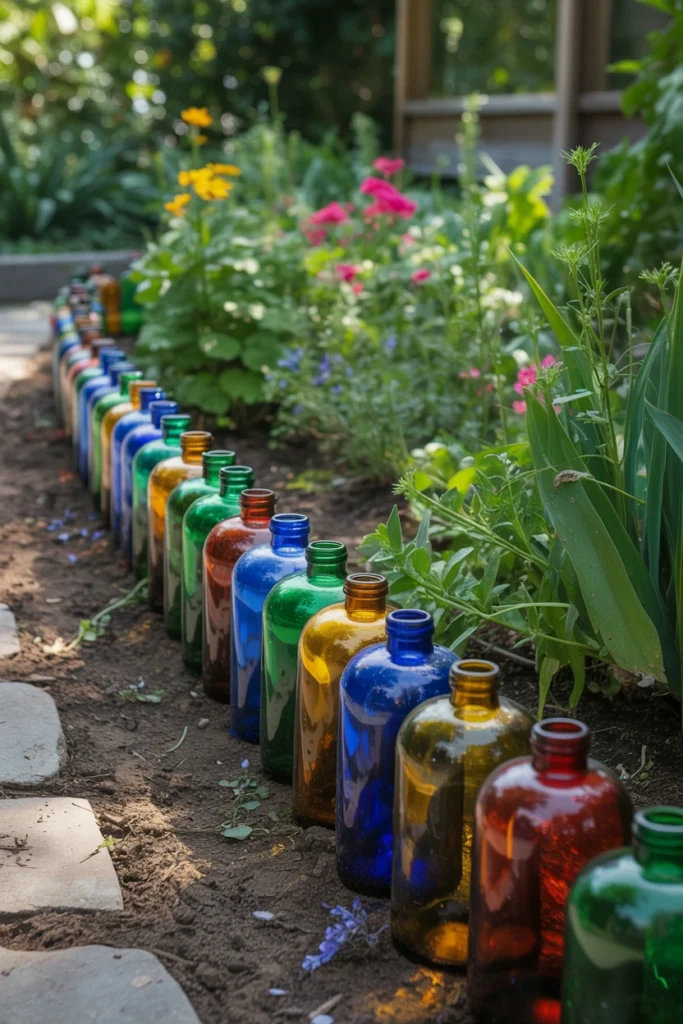 Recycled Bottle Border