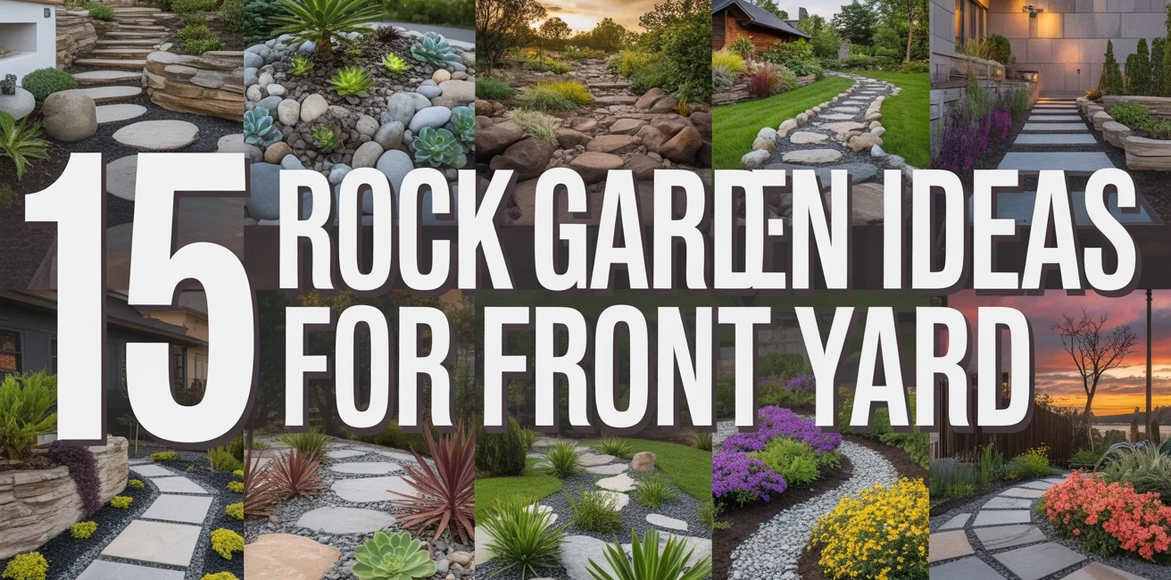 Rock Garden Ideas for Front Yard