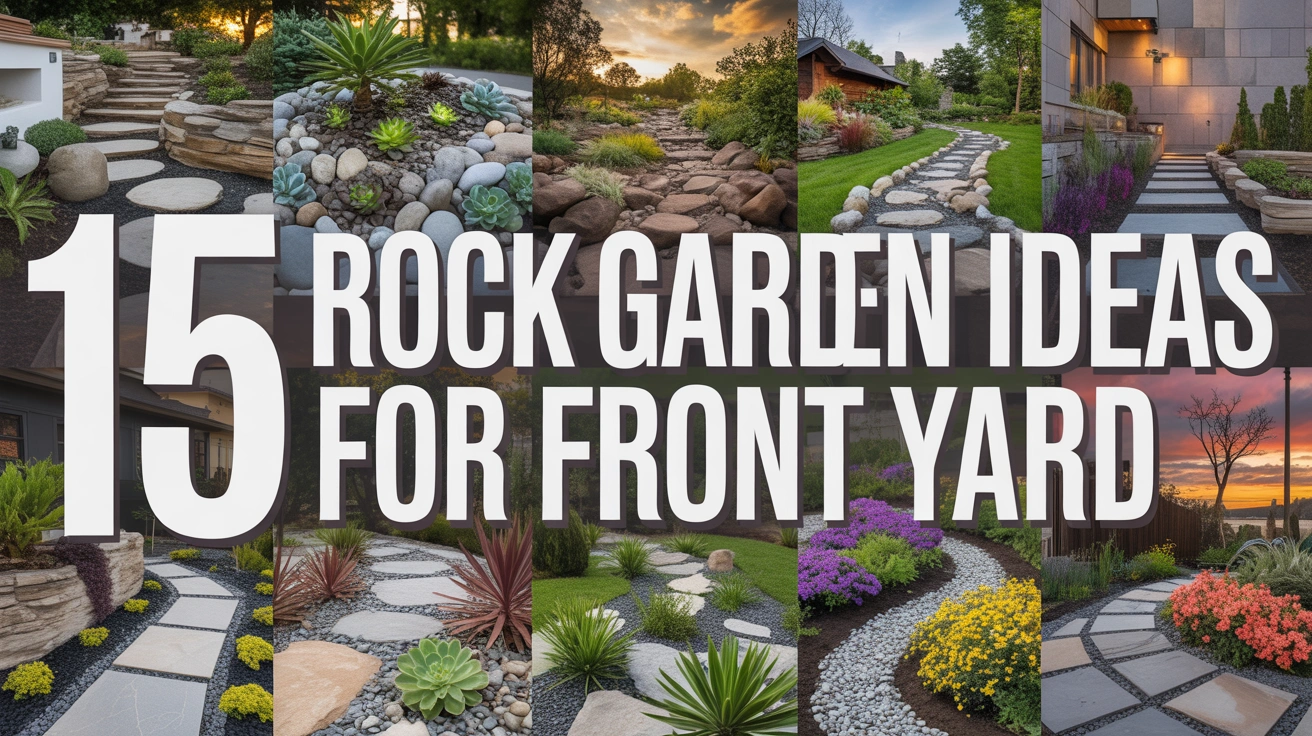 Rock Garden Ideas for Front Yard