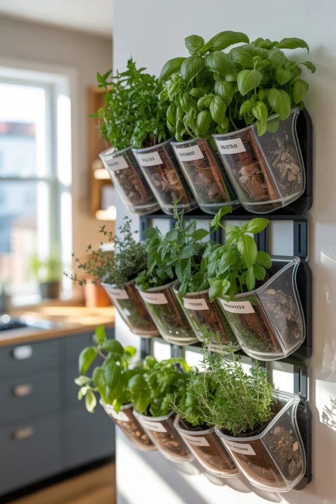 Shoe Organizer Herb Garden