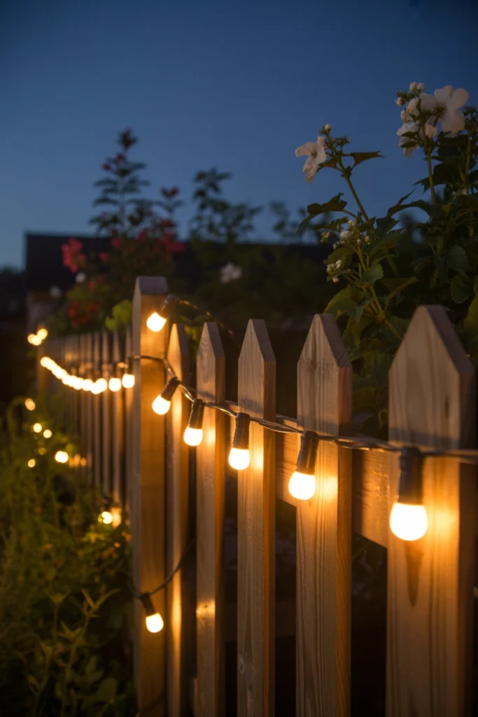 Solar Fence Lighting