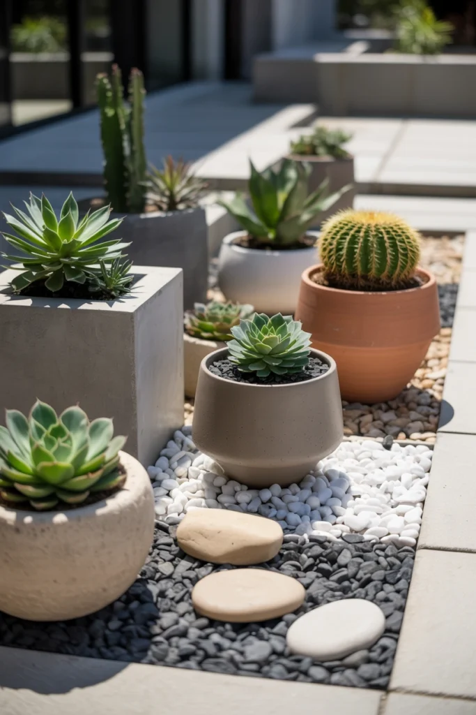 Succulent Patio Garden
