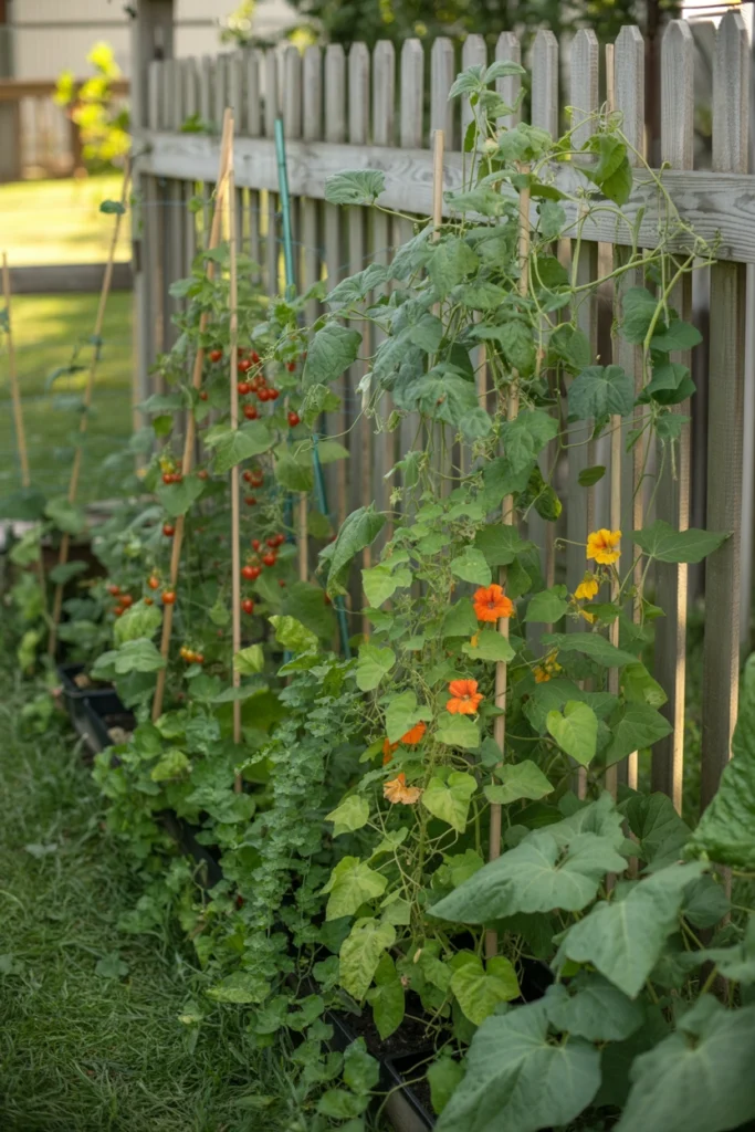 Tiered Vegetable Garden Layout
