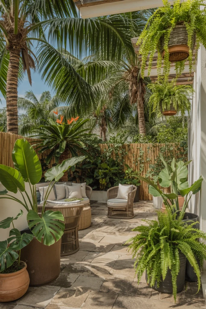  Tropical Patio Oasis