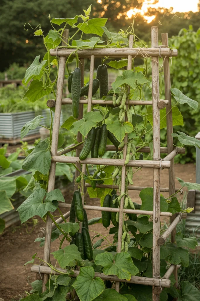 Vegetable Garden Trellis