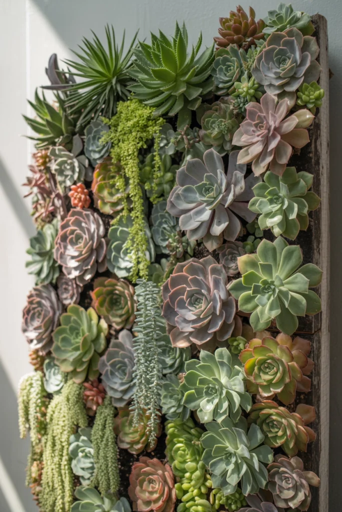 Vertical Succulent Wall
