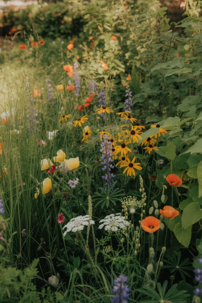 Wildflower Garden Corner