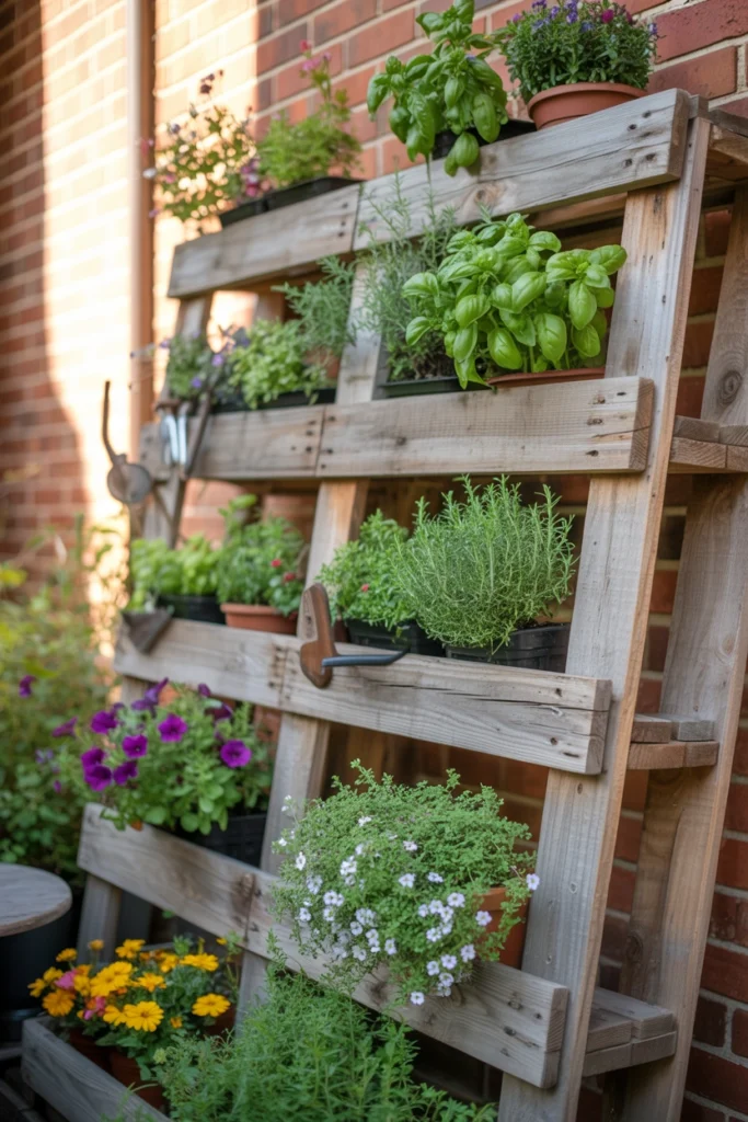 Wooden Pallet Vertical Garden