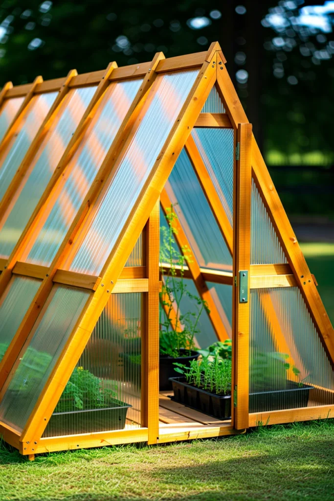 A-Frame Greenhouse