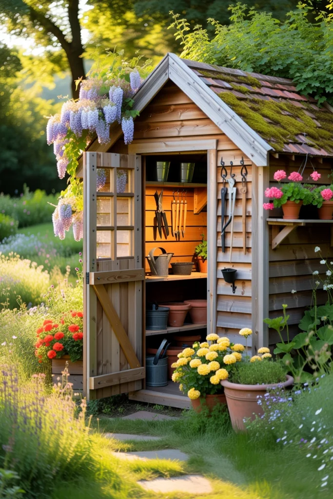 Backyard Potting Shed
