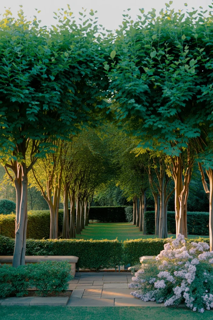 Backyard Privacy With Trees
