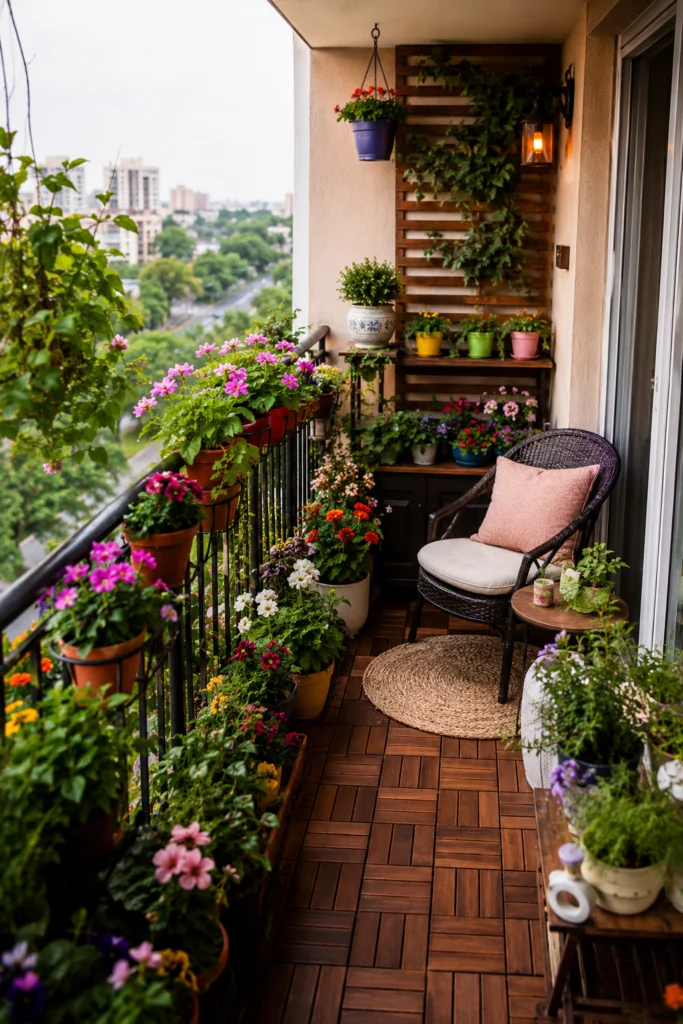 Balcony Container Garden