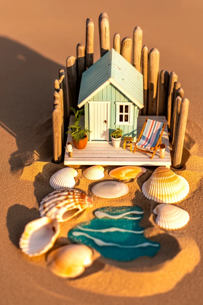 Beach Fairy Garden