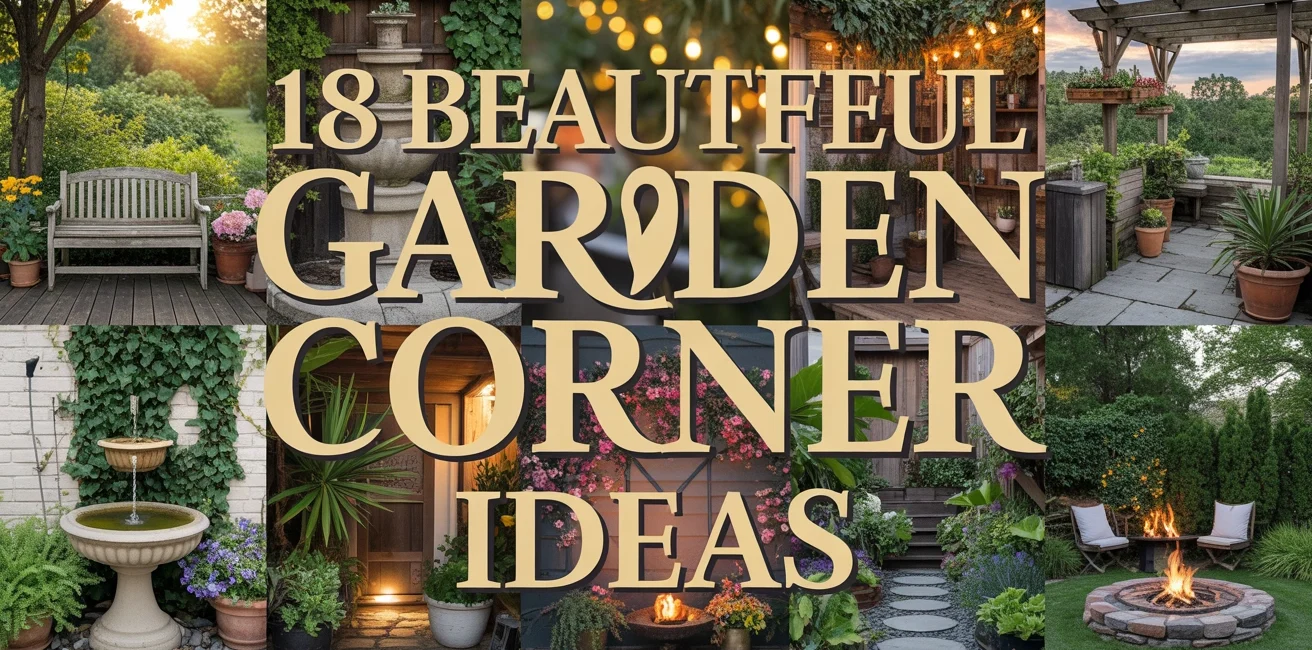 Beautiful Garden Corner Ideas