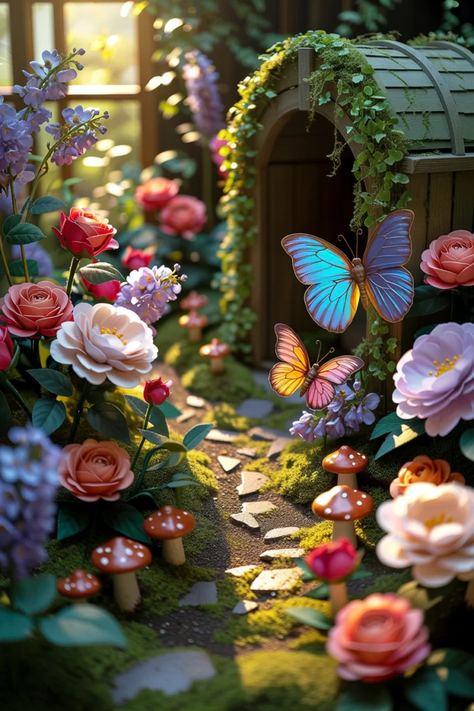 Butterfly Fairy Garden