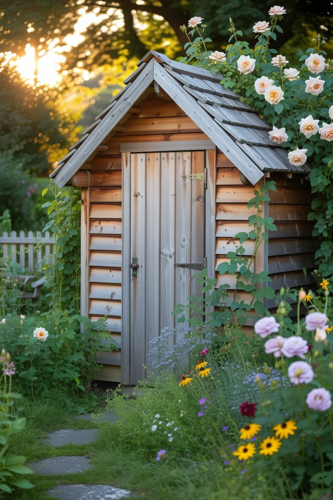 Classic Wooden Garden Shed